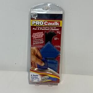 DAP Pro Caulk 4 piece Caulking Tool Kit - Sealed New in Package